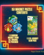 151 Magnet Puzzle Blind Box