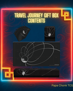 Travel Journey Black Gift Box